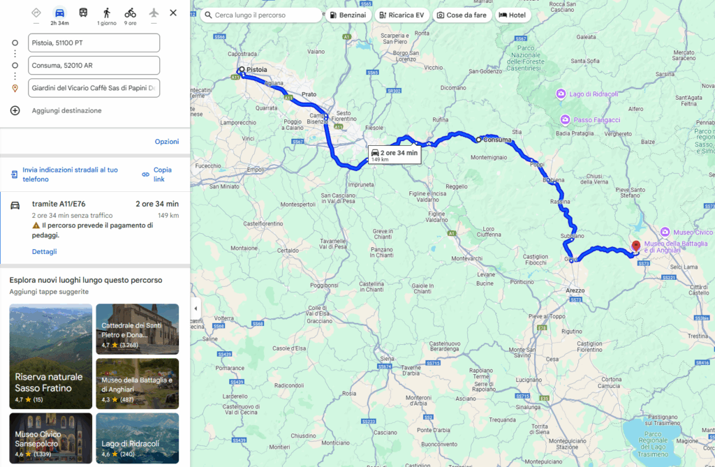2° Moto giro La città tra i due fiumi ANGHIARI 2