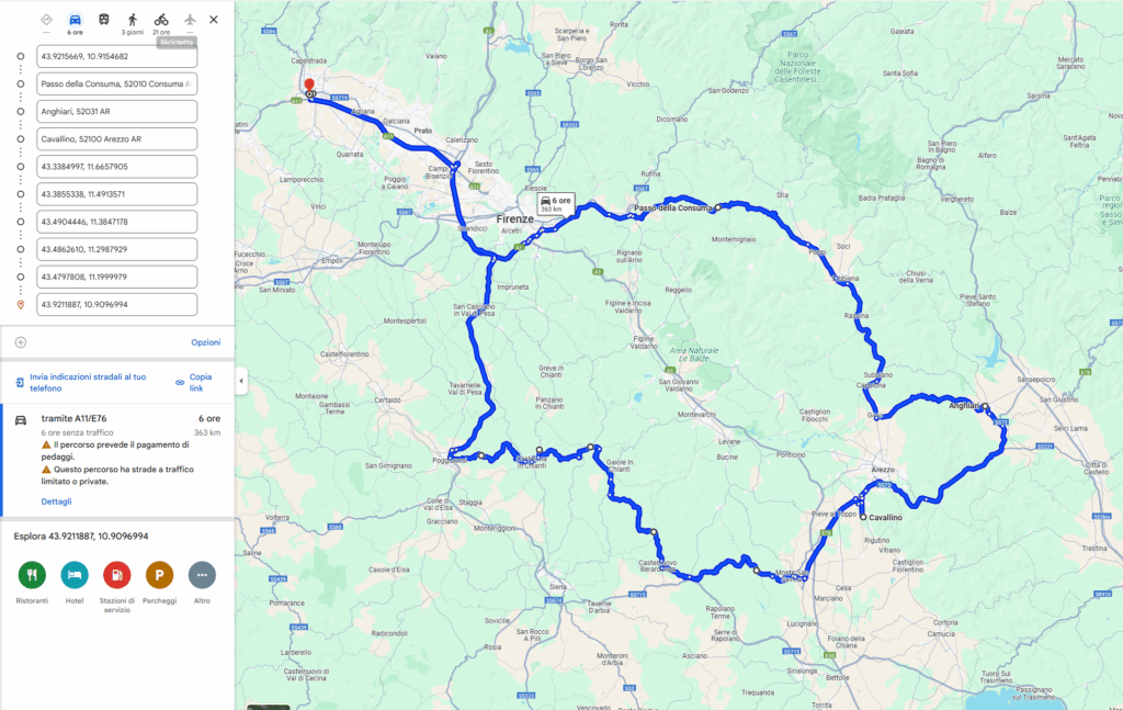 2° Moto giro La città tra i due fiumi ANGHIARI 3
