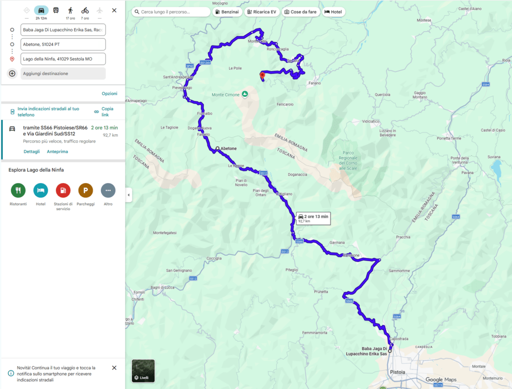 3° MOTOGIRO VERSO IL LAGO DELLA NINFA 2