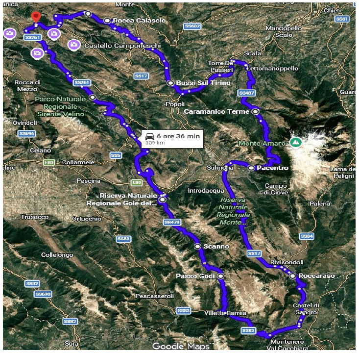 4° Moto giro 2^ GIORNO Campo Imperatore 2